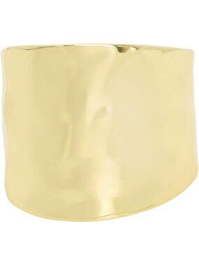 Stylish Hammered Cuff Bracelet - Statement Jewelry for Chic Outfits & Everyday
